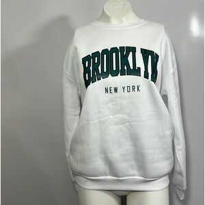 SHEIN HOODIE BROOKLYN NY SIZE M